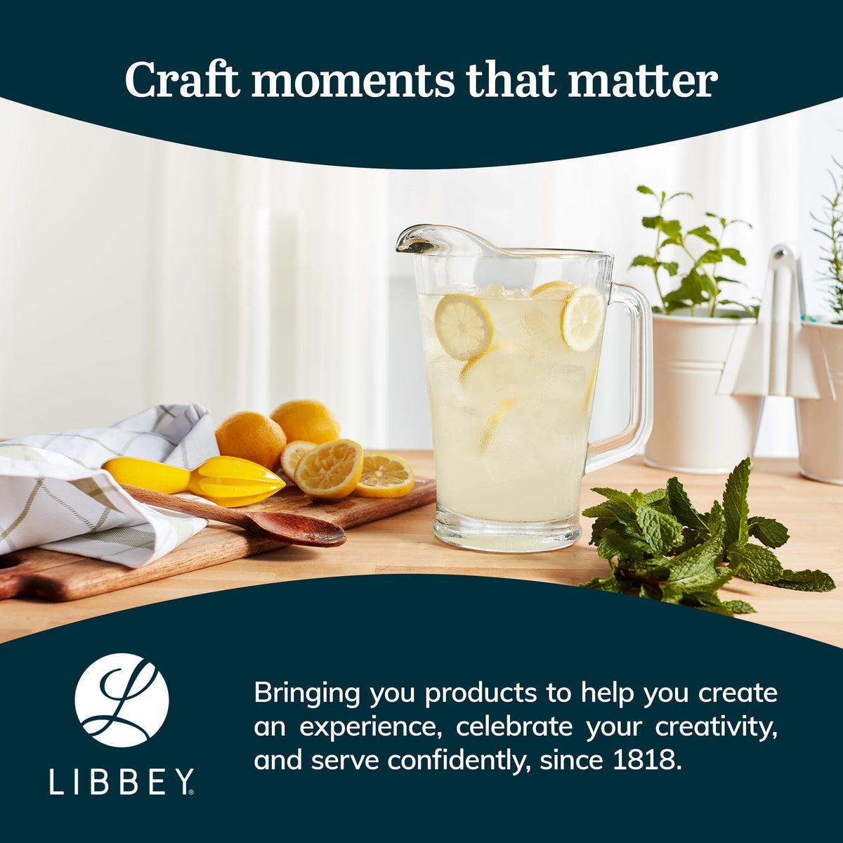 Perfect for beer, punch, and casual entertaining