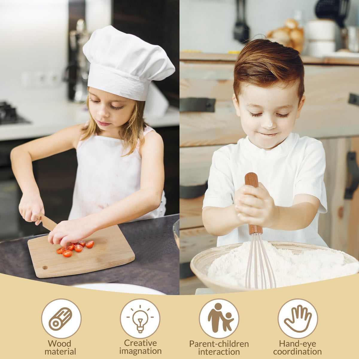 Liberal Brightdeer wooden shovel included for versatile play.