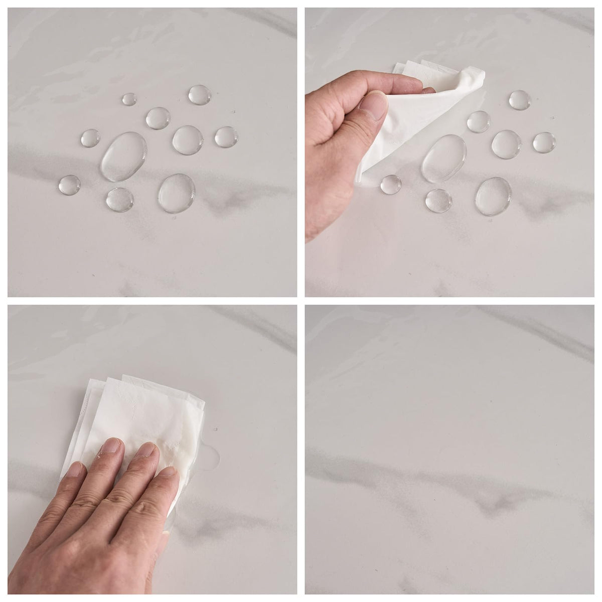 LIBERECOO clear tablecloth 0-15mm thick for crystal clarity and protection.