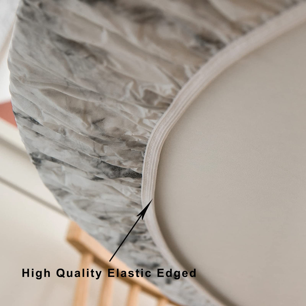 LIBERECOO durable vinyl finish resists stains for everyday living and entertaining.