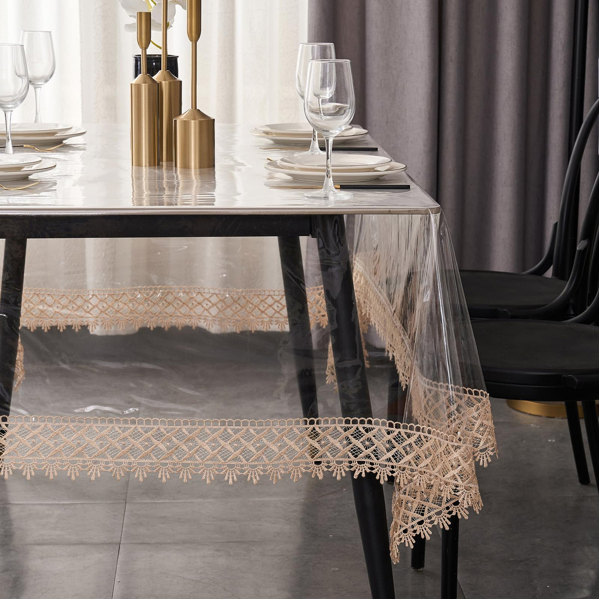 LIBERECOO surface protector guards wood, glass, marble, and fabric tabletops.