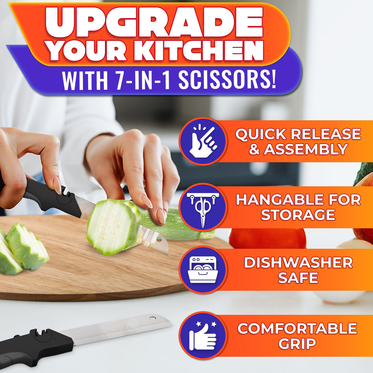 LIBERHAUS produce scissors easy-clean detachable blades for thorough washing