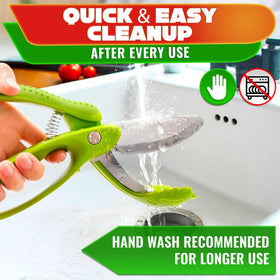 LIBERHAUS salad scissors 8.9-inch size fits comfortably for precise cuts