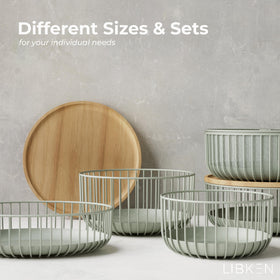 LIBKEN multipurpose fruit basket doubles as a stylish snack holder