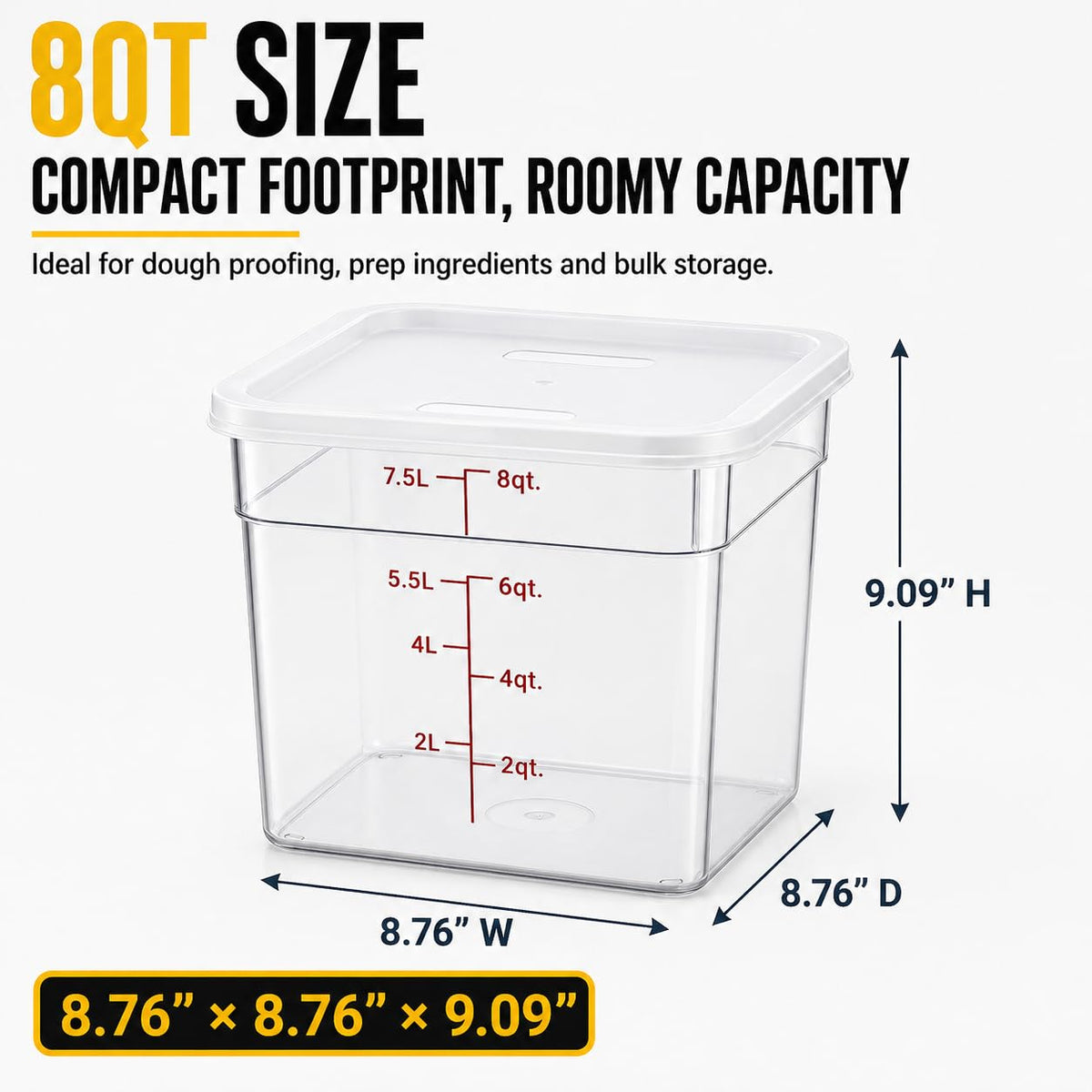 Liboocare container with central drip hole preventing water buildup
