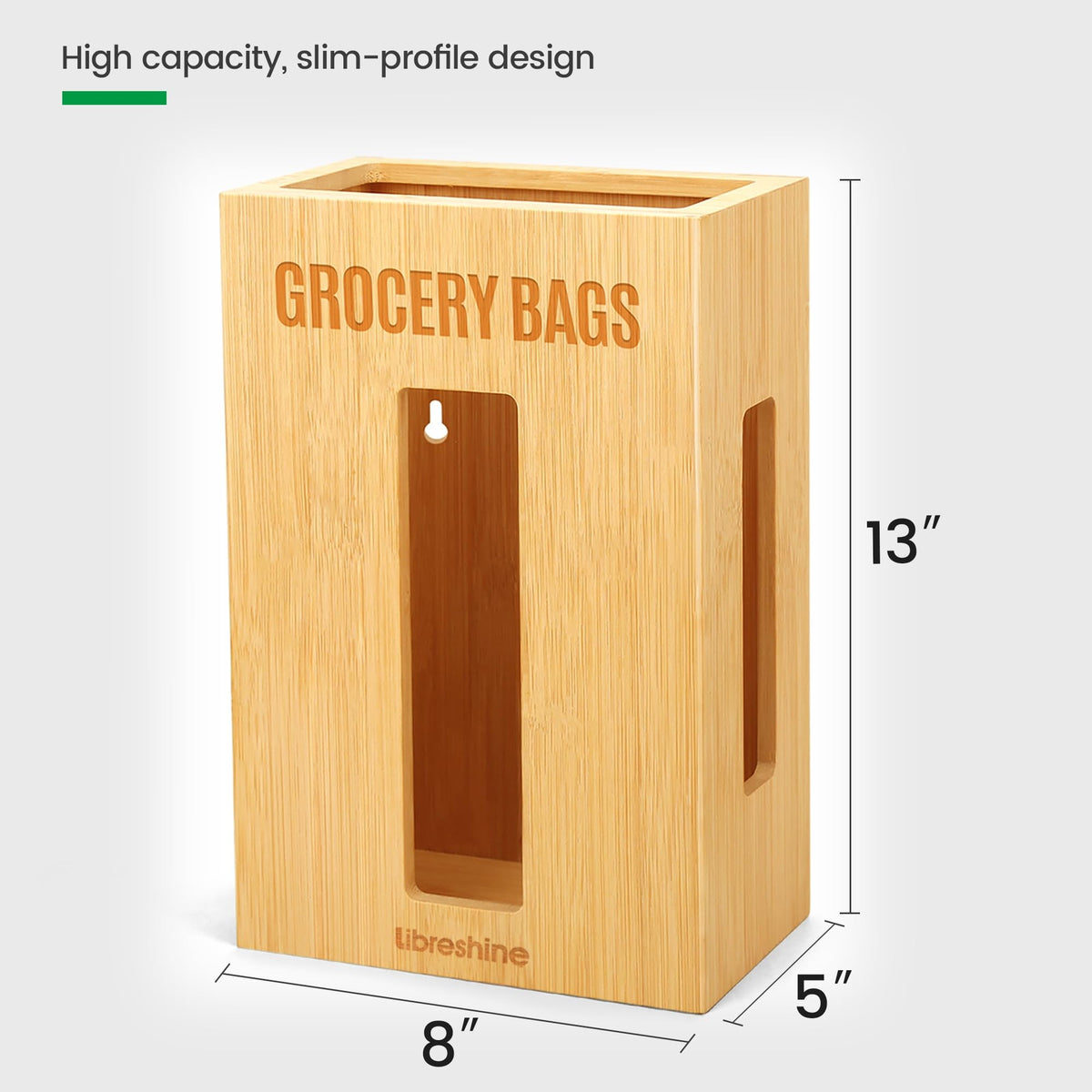 Libreshine moisture-resistant bamboo finish resists warping