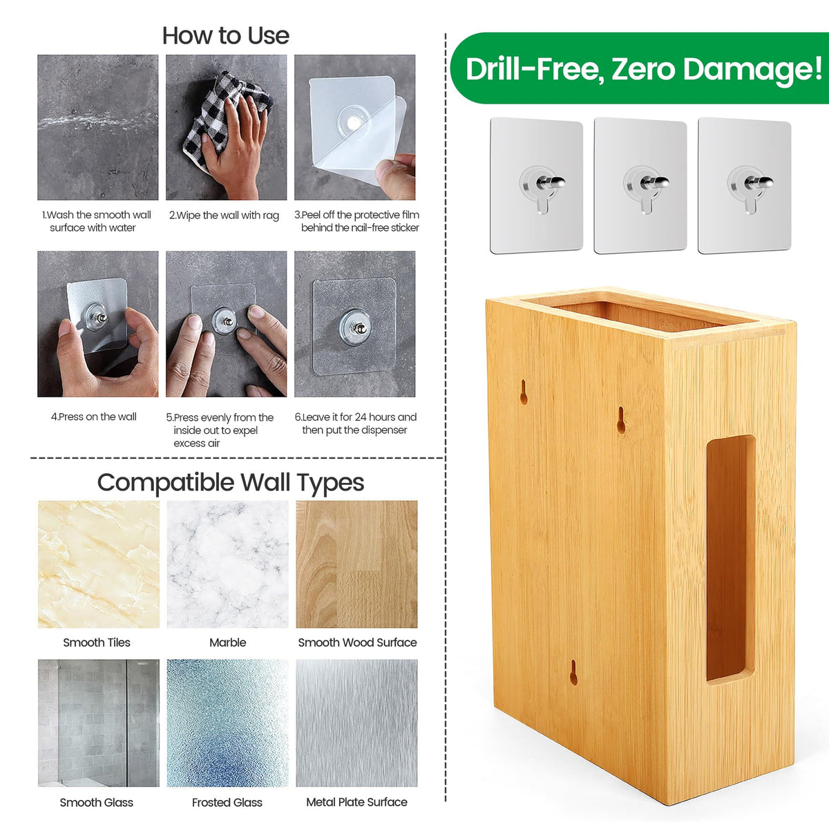 Libreshine smooth snag-free edge for easy dispensing