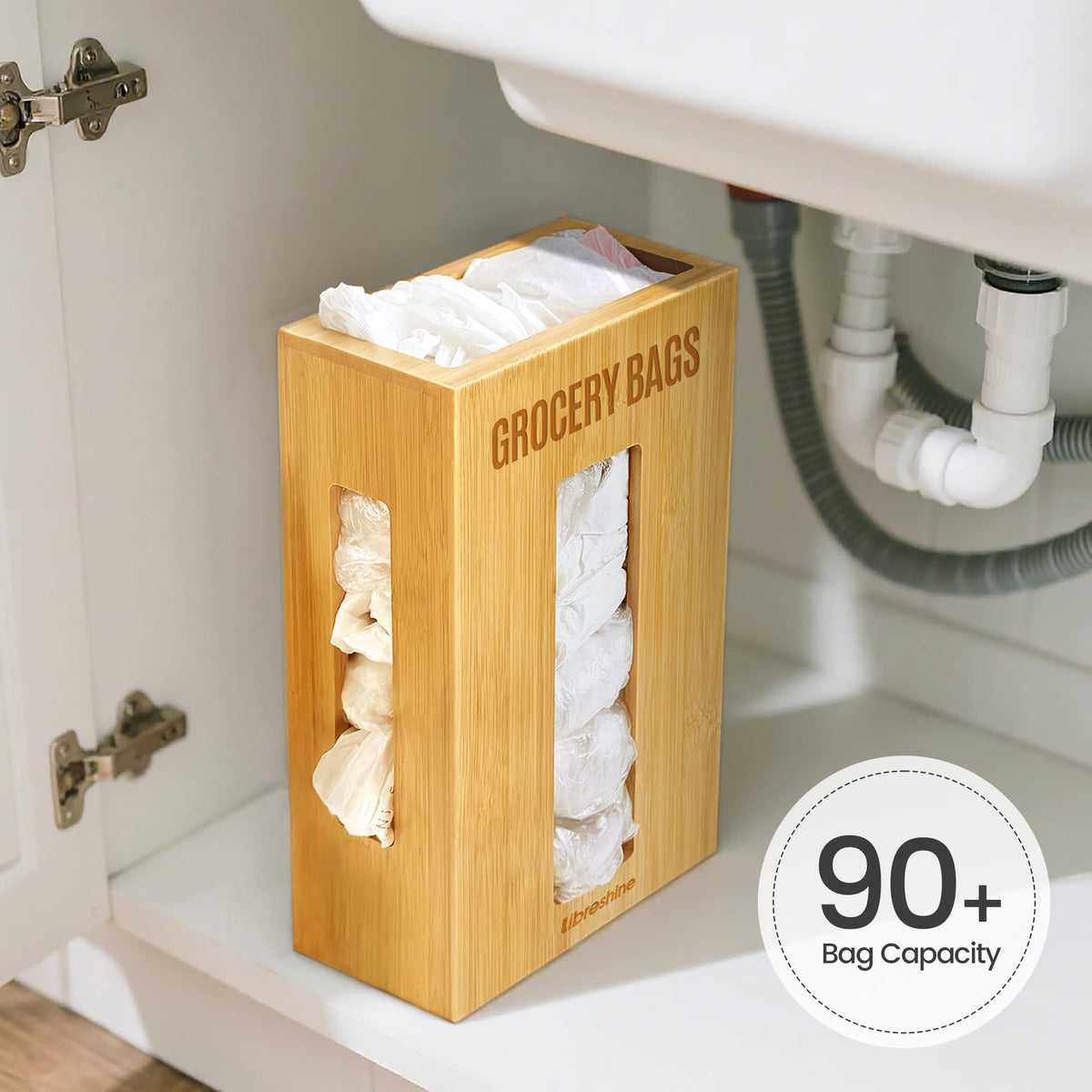 Libreshine under-sink mounting option installs without tools