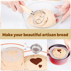 Libri Bene breathable cloth covers protect dough during proofing