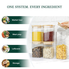 LIBWYS coffee tea snacks container supports easy access and freshness.