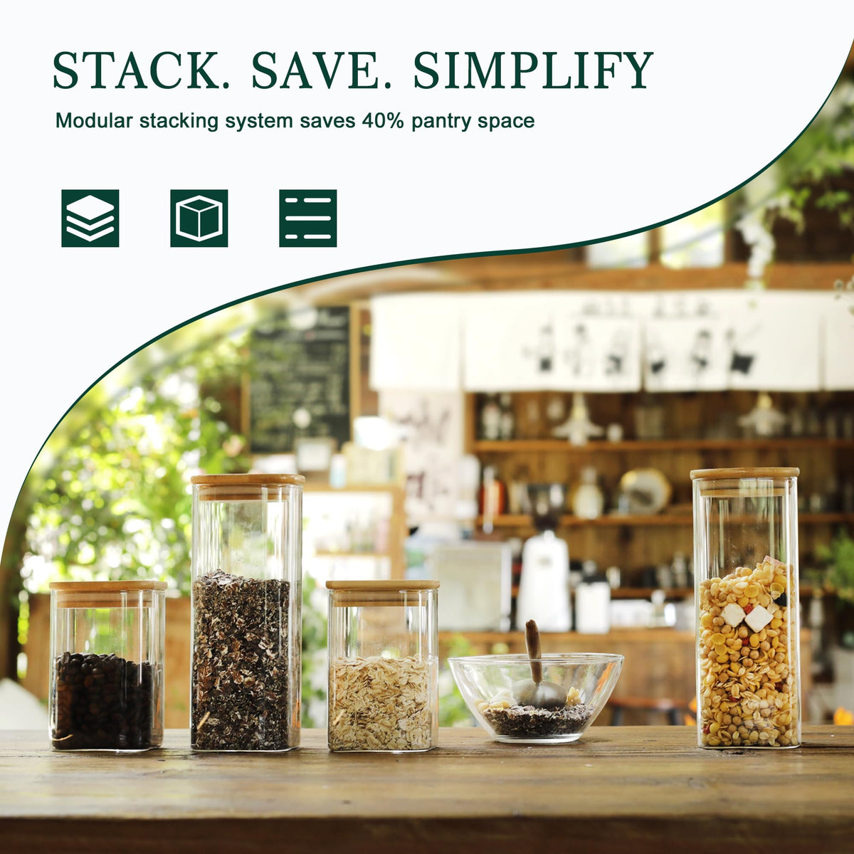 LIBWYS packaging image shows plastic-free, cushioned shipping protecting jars during delivery.