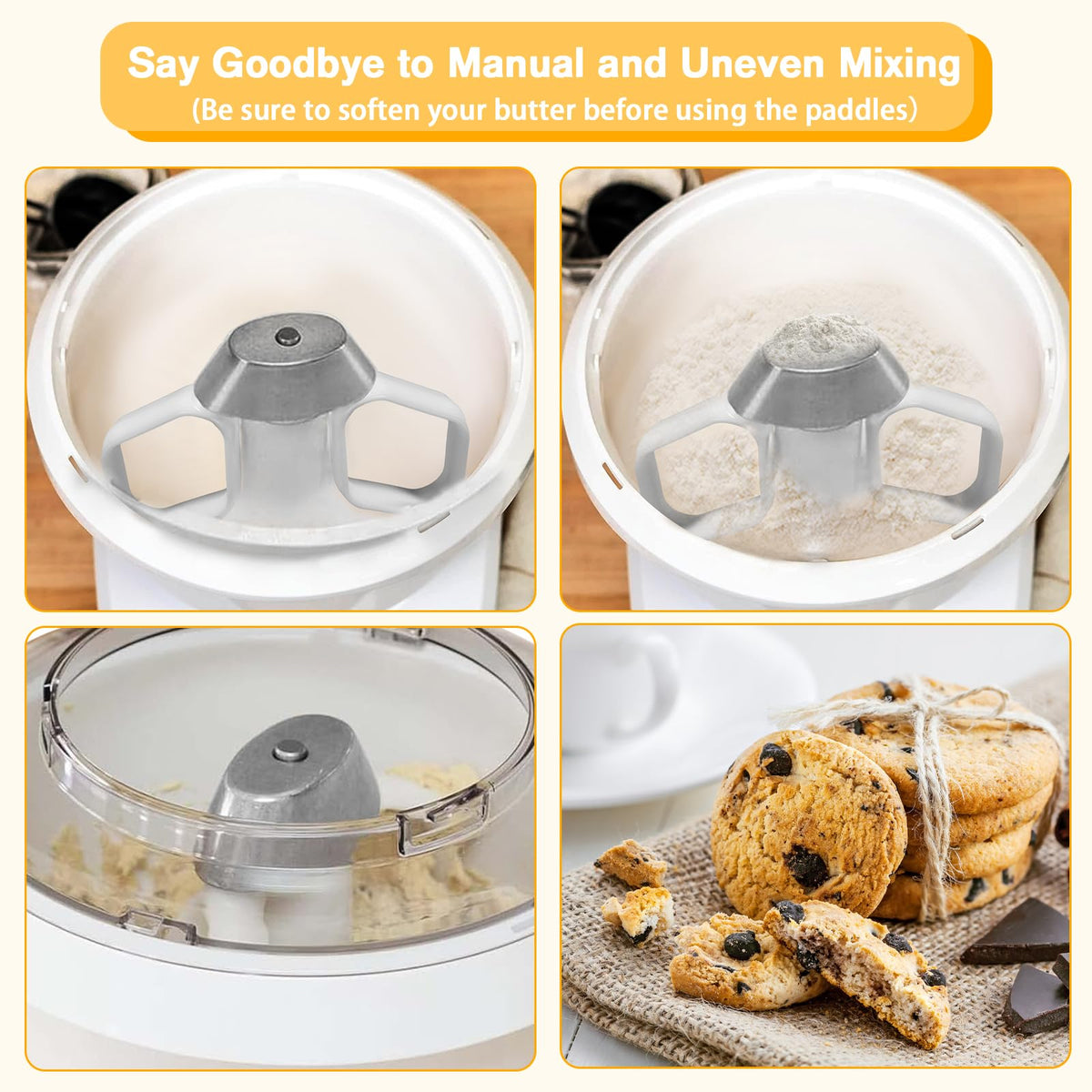 Lidajida non-stick surface paddle for easy-clean results