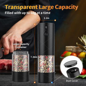 Lidaop ceramic grinder core preserves the aroma of fresh spices.