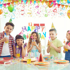 Ocean-themed Lidmada straws ideal for birthdays and baby showers.