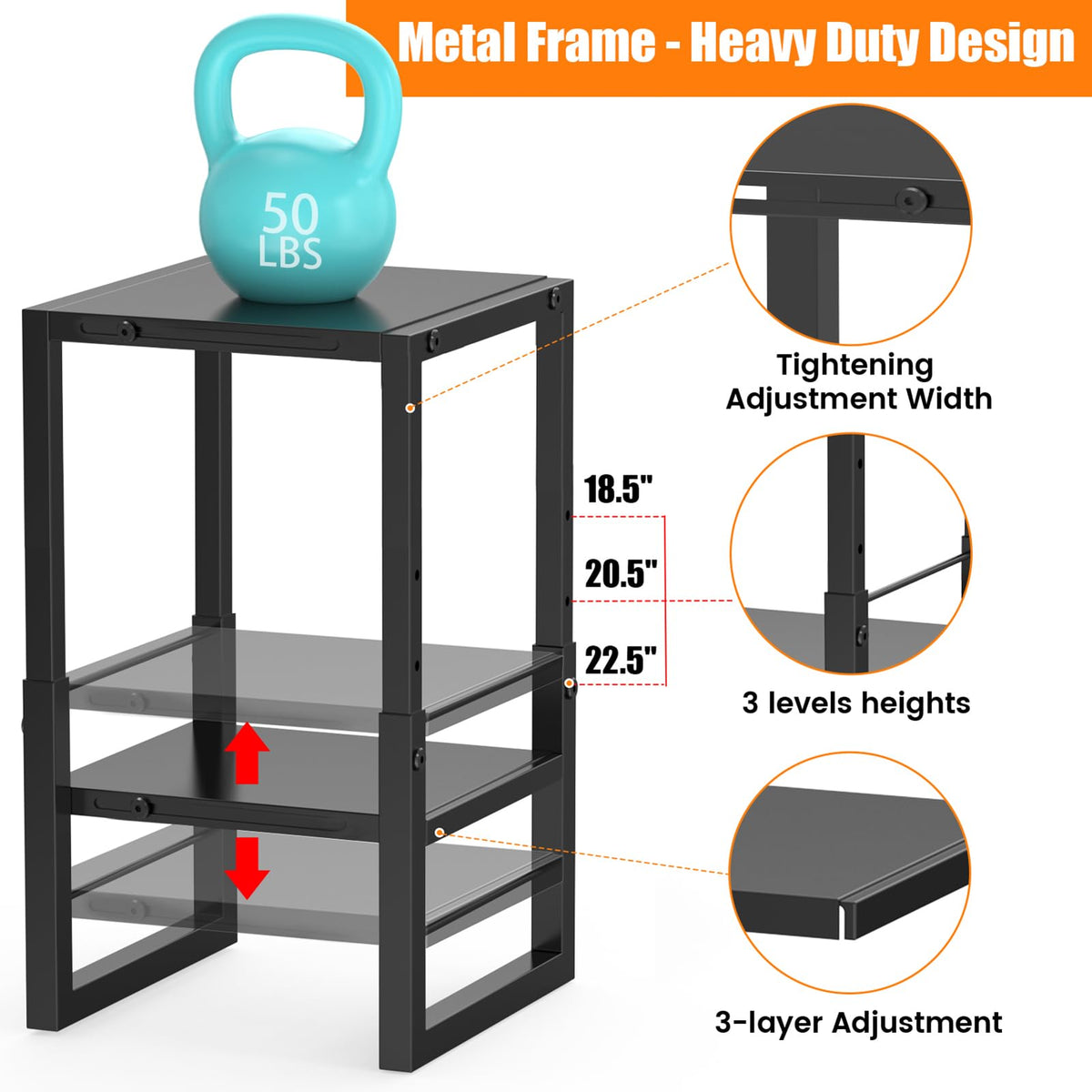 LIDTOP Locker Organizer Shelf extends storage vertically, fitting more gear in compact lockers