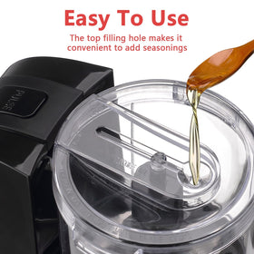 Liebe&Lecker safety lock ensures safe operation with lid secured.