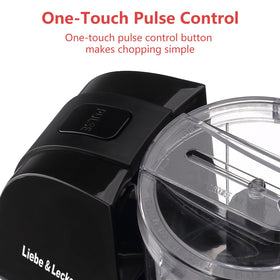 Liebe&Lecker salsa prep made easy with quick chopping.