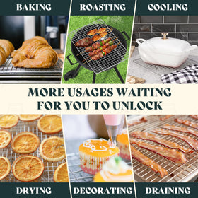 LIEMAND cooling rack used as a drying station for utensils and herbs