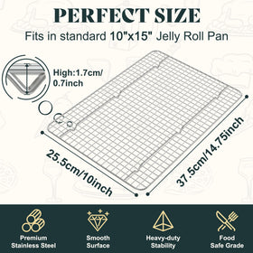 LIEMAND heavy-duty stainless steel rack showing durable construction.