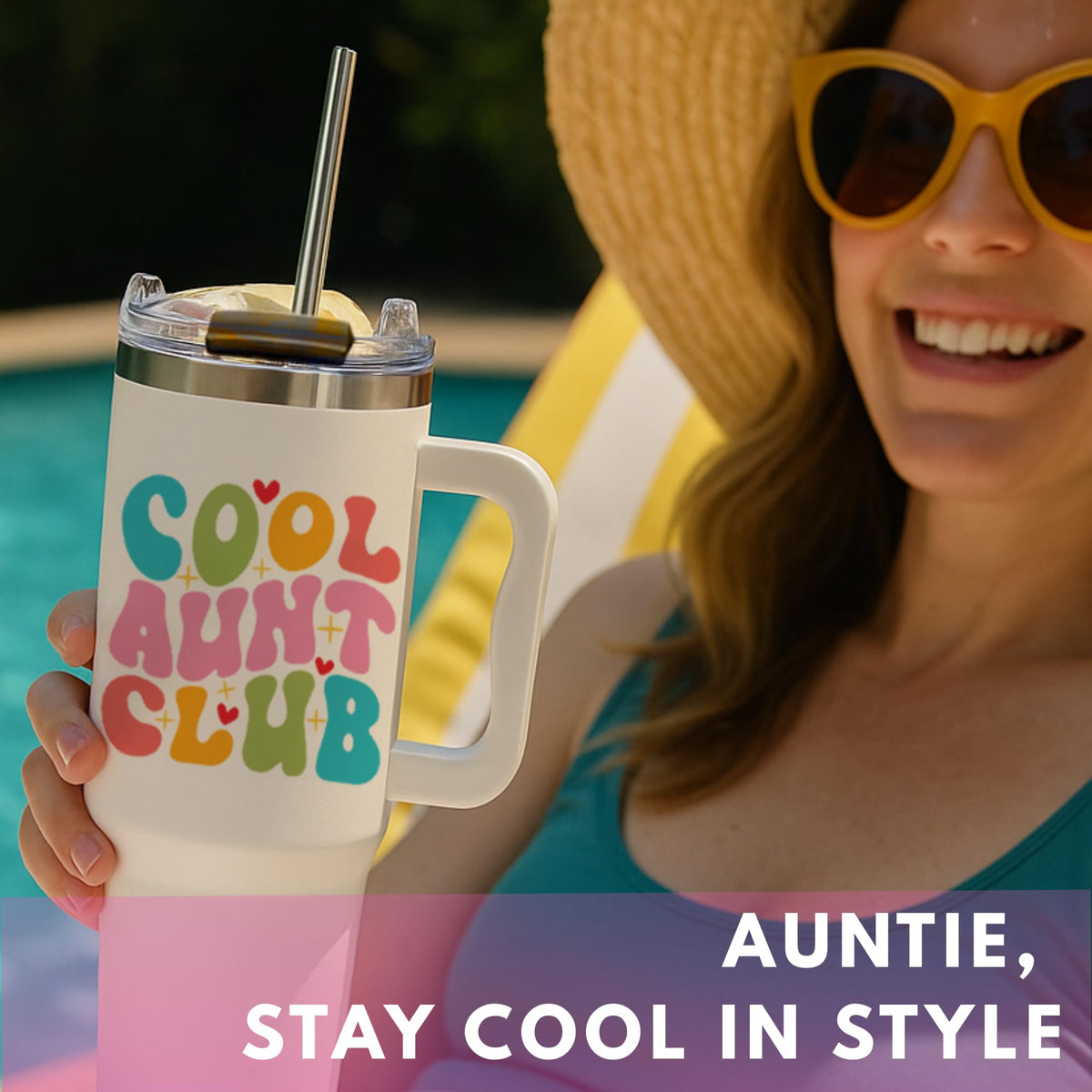 LIERIE8888 Auntie Cup with Handle offers comfortable grip for on-the-go sipping