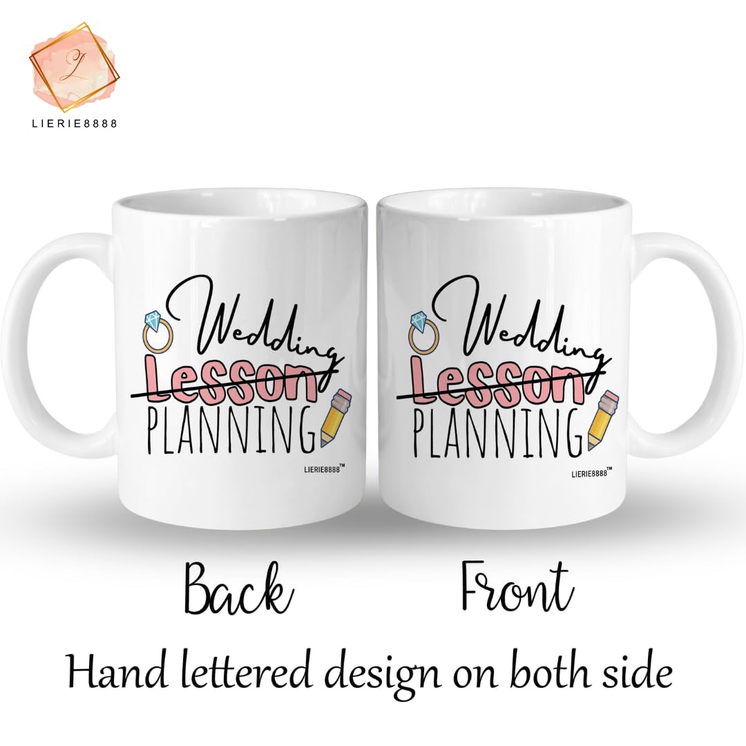 LIERIE8888 engaged teacher mug coffee in use for morning routine