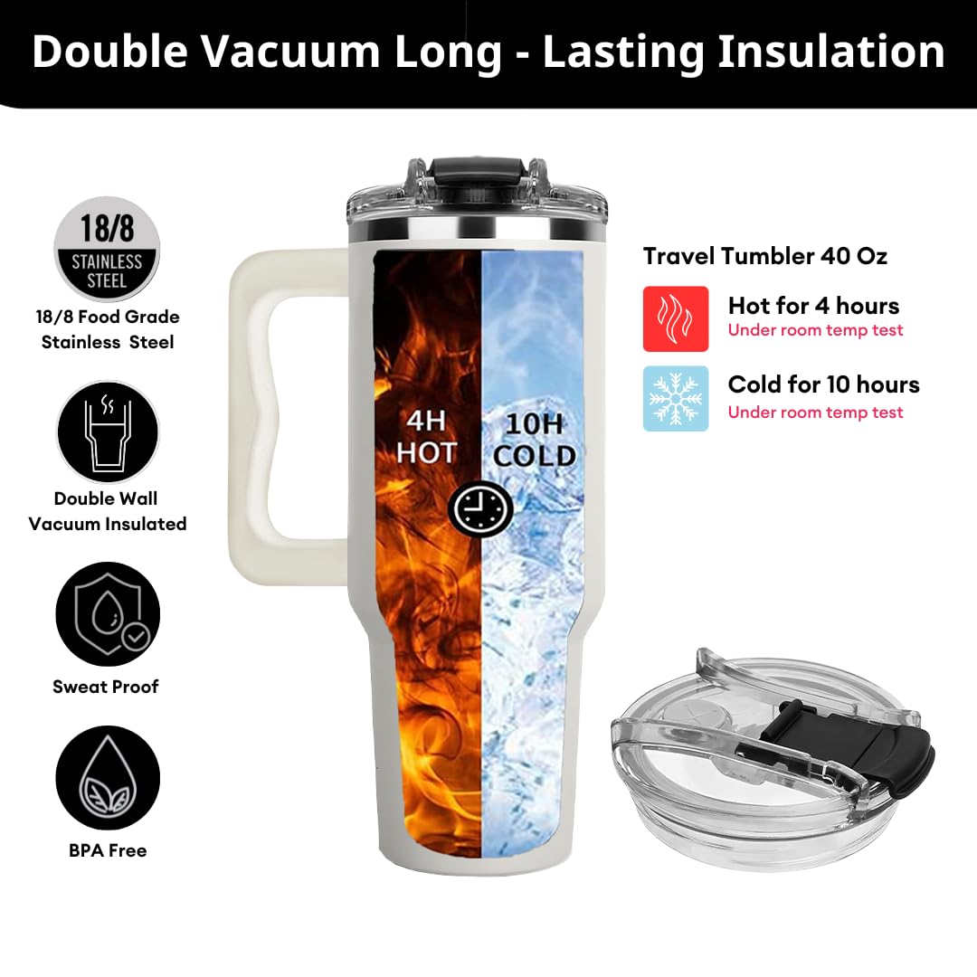 LIERIE8888 Long-lasting cold-tumbler preserves beverage temperature on the go.