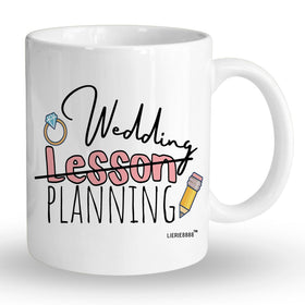 LIERIE8888 teacher wedding mug front view for daily coffee during planning