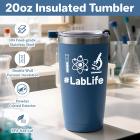 Lifecapido 304 stainless steel 20oz tumbler emphasizing durability
