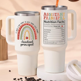 Lifecapido car cup holder-compatible tumbler for on-the-go use.