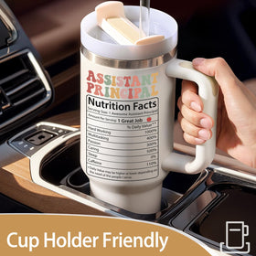 Lifecapido cream-colored tumbler adds understated elegance to daily routines.