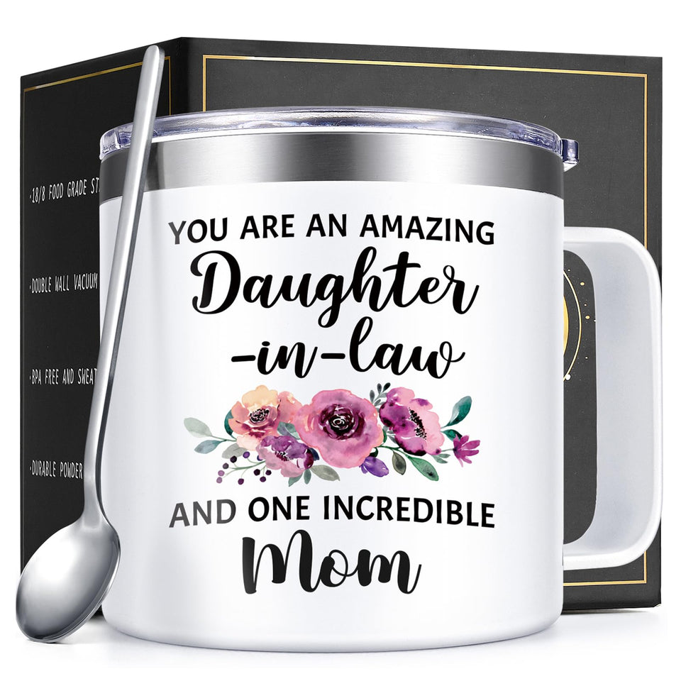 Lifecapido mug in gift packaging ready for daughter-in-law gifting