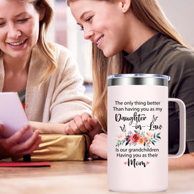 Lifecapido gift box featuring mug and bracelet set for Mother's Day.