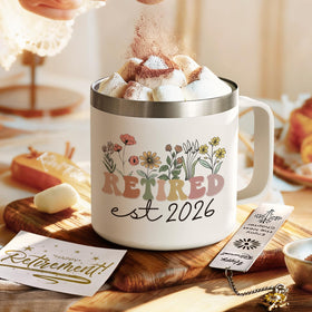 Lifecapido happy-retirement-card complements gifting with a warm message.