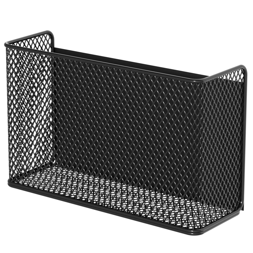 LIFEFAN magnetic basket on fridge side keeps utensils neatly organized.