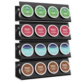 LifeMoreasy K Cup Holders wall-mount compact design keeps pods within reach.