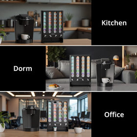 LifeMoreasy K Cup holder in kitchen or office, organized and accessible.