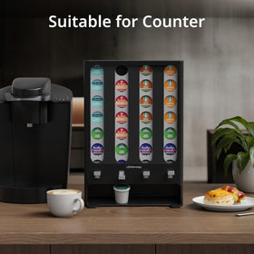 LifeMoreasy compact footprint demonstrates space-saving design for small counters.