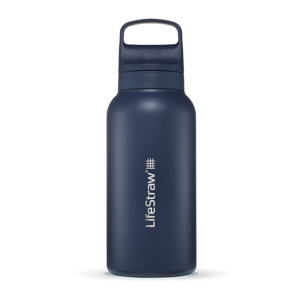 LifeStraw Go Series bottle cap enables quick, safe refills on the go.