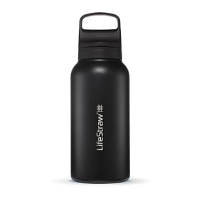 LifeStraw Go Series insulated bottle cap offers leak-free hydration on the go.
