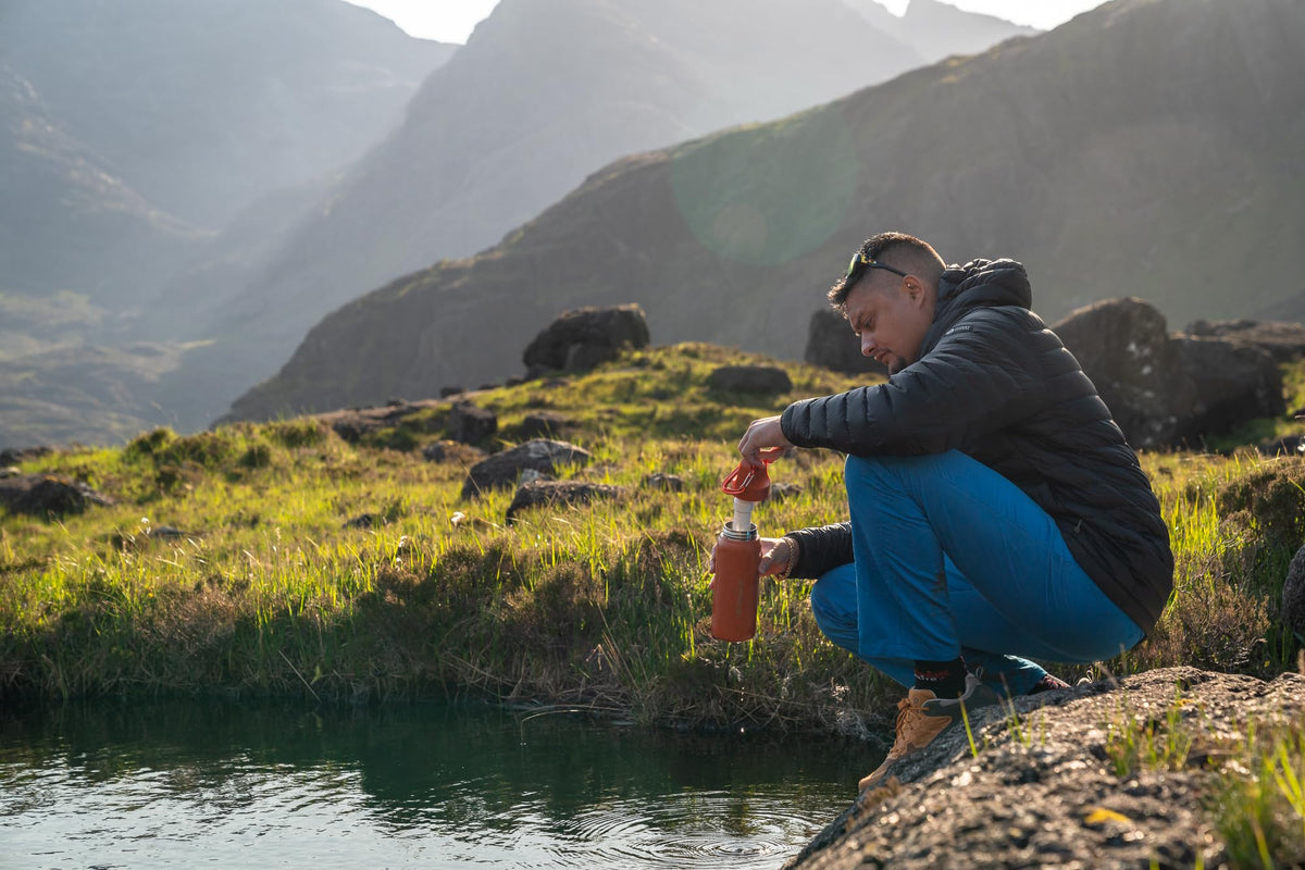 LifeStraw Go Series taste-improved water for adventures and errands.