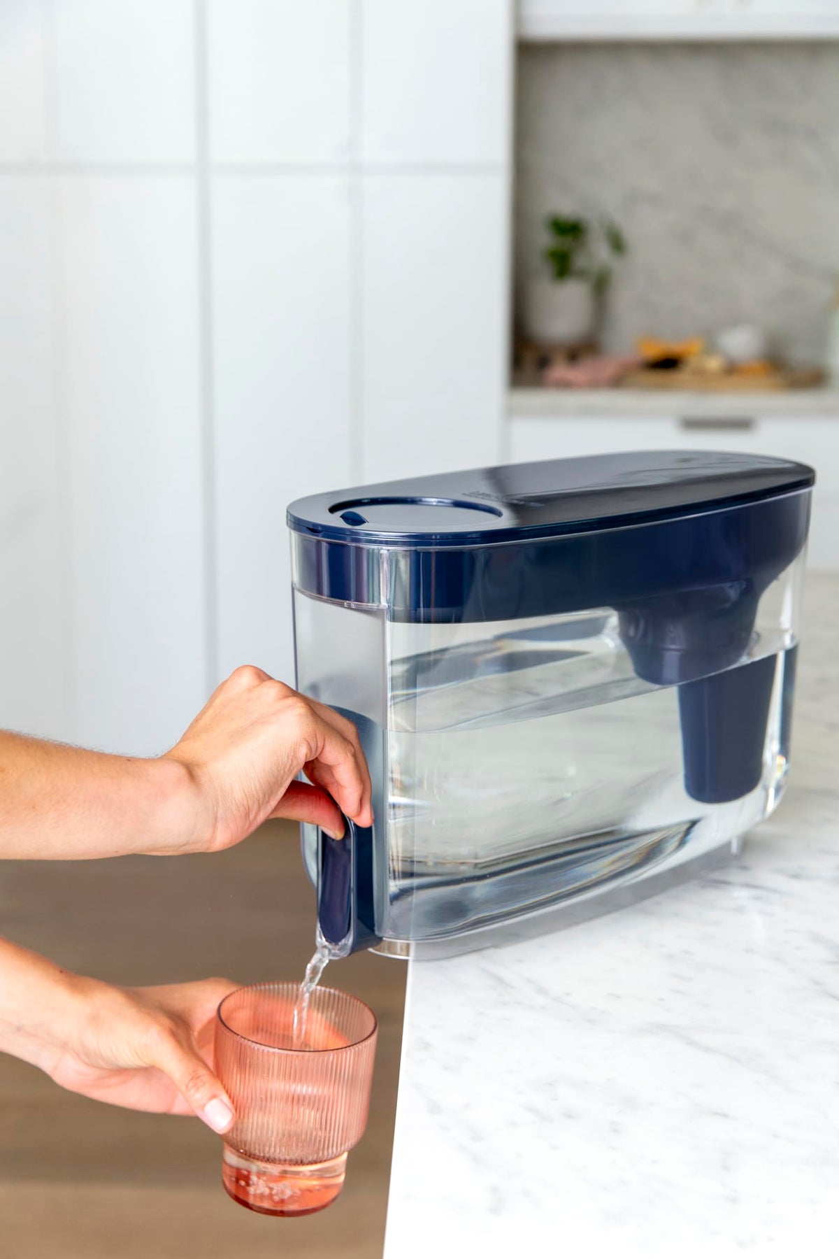 LifeStraw Home improves taste, reducing the need for bottled water.