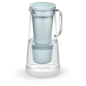 LifeStraw Home seafoam pitcher front view for daily hydration and better taste.
