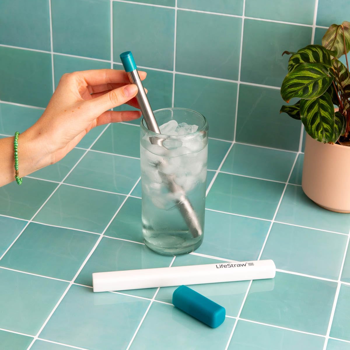 LifeStraw Sip high-flow filter membrane removes microplastics and pathogens.