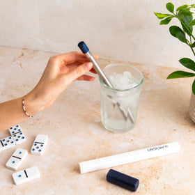 LifeStraw Sip premium carry case keeps the straw portable.