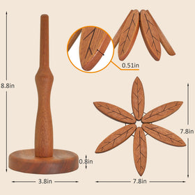 LIFETOWE compact stand keeps trivets neatly organized.