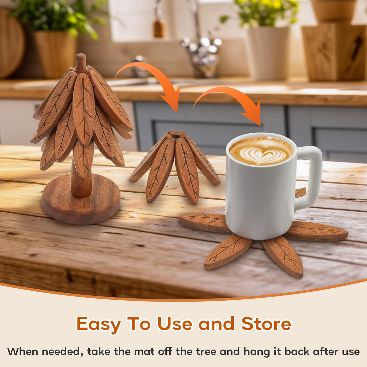 LIFETOWE multi-functional trivet supports hot pots and pans.