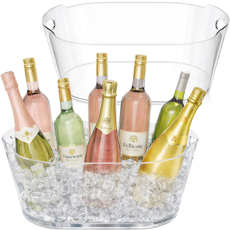 Lifewit 11-5L ice bucket for parties keeps beverages cold during gatherings