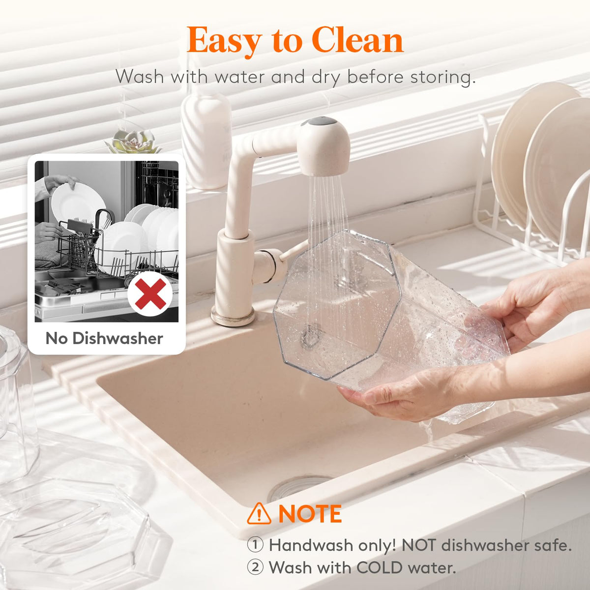 Lifewit BPA-free PET material preserves safe beverage storage.