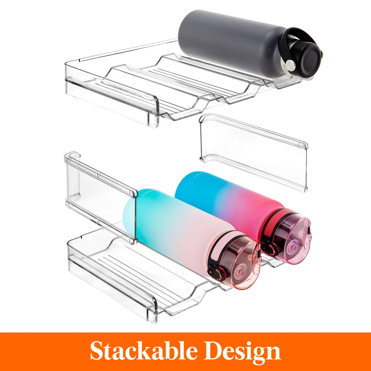 Lifewit cabinet organizer with pull-out design simplifies bottle retrieval