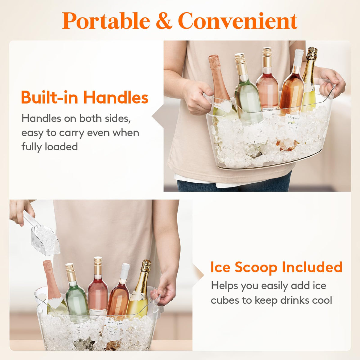 Lifewit champagne-wine-beer cooler perfect for celebrations